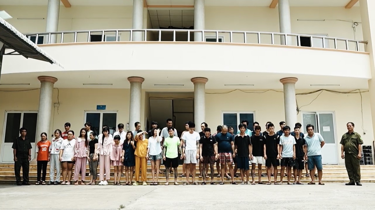 Các đối tượng bị bắt giữ
