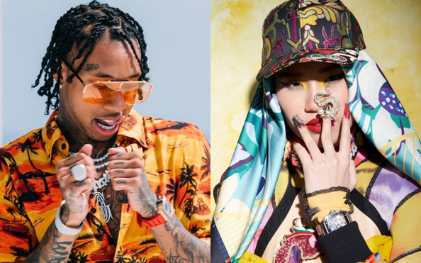 Tyga và rapper Pháo từng có màn hợp tác chung vào năm 2021