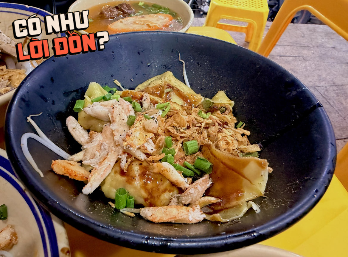 Thử bánh canh cua trộn khô tại Phú Nhuận: Không chan nước nhưng vẫn hút khách nhờ phần sốt cua đặc biệt