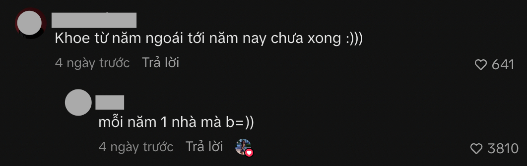 Louis Phạm thả tim bình luận từ cư dân mạng (Ảnh chụp màn hình)