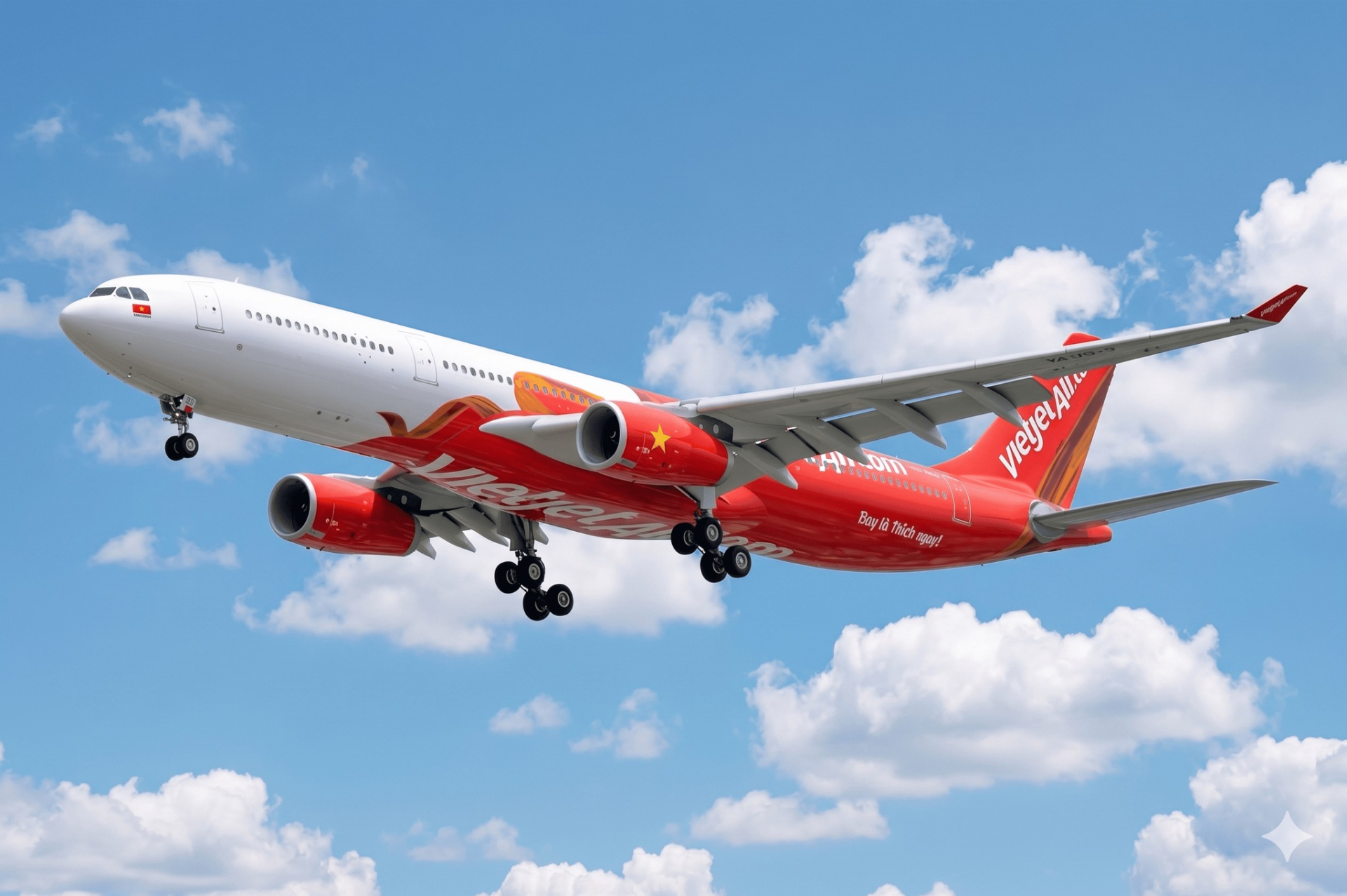 Vietjet Air chính thức mở bán vé đường bay Hà Nội - Praha (Cộng hòa Séc) với giá hạng Eco từ 5,94 triệu đồng. Ảnh: Vietjet