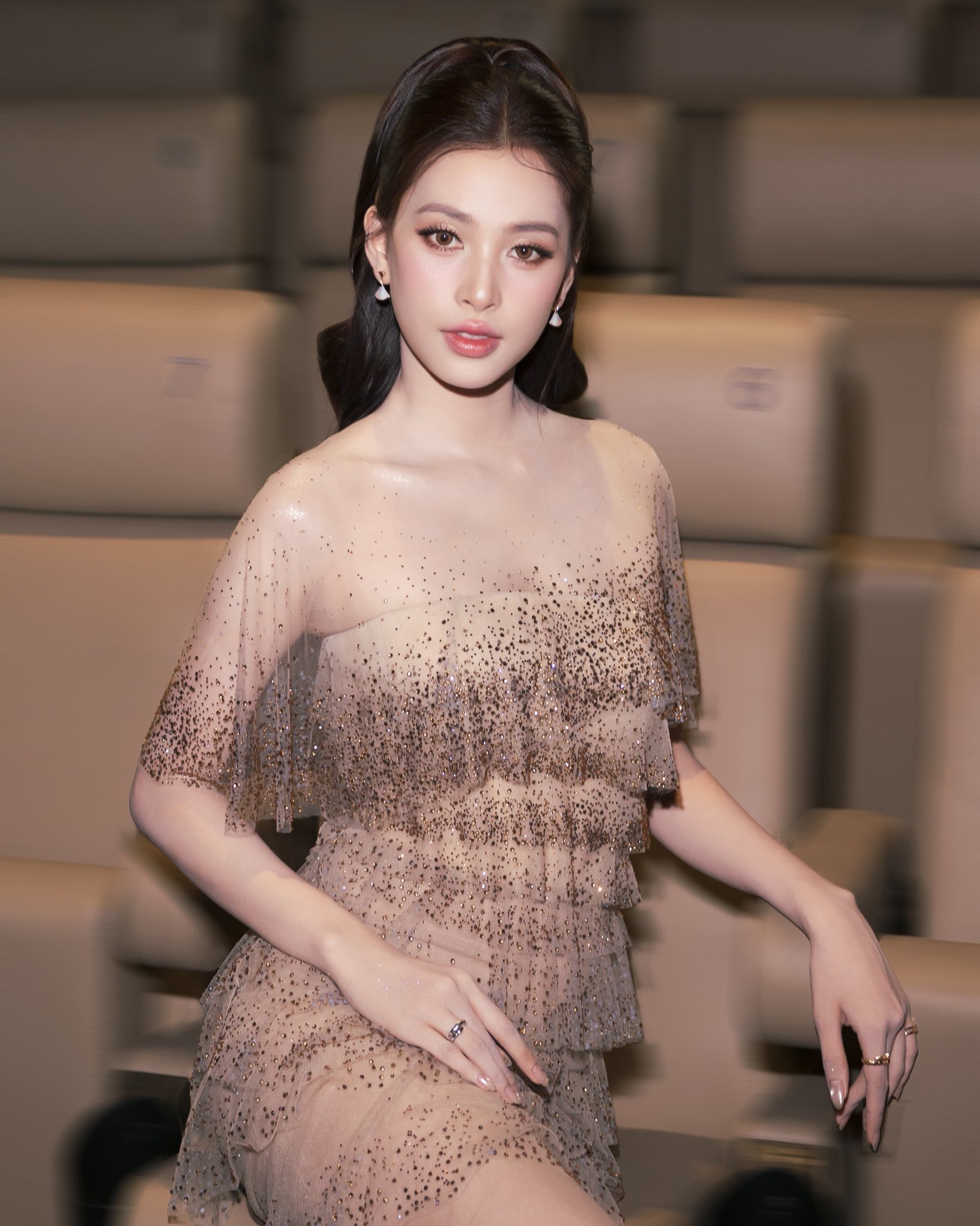 Sau khi đăng quang Hoa hậu Việt Nam 2018, Tiểu Vy dần mở rộng hoạt động sang lĩnh vực diễn xuất. Ảnh: FBNV