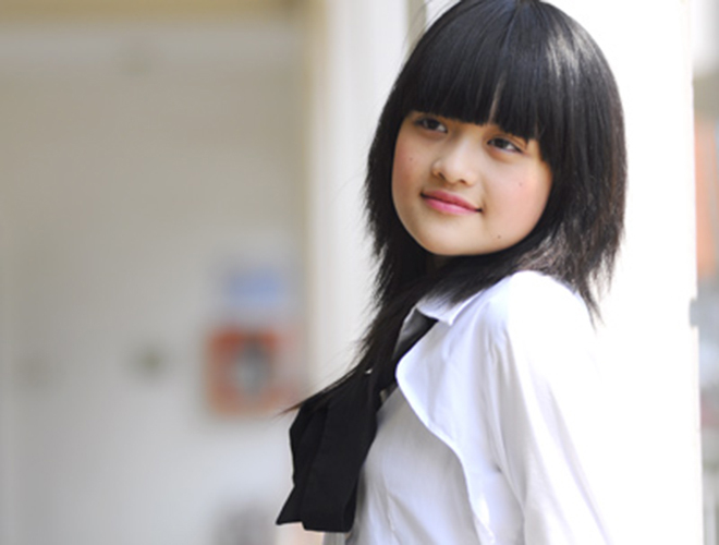 Thùy Anh năm 14 tuổi