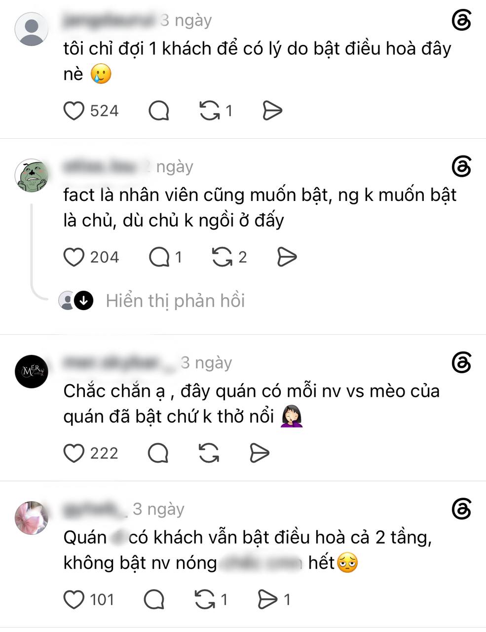 “1 khách cũng là khách”: Nhiều quán cà phê ở Hà Nội gây tranh cãi vì không bật điều hòa khi vắng người