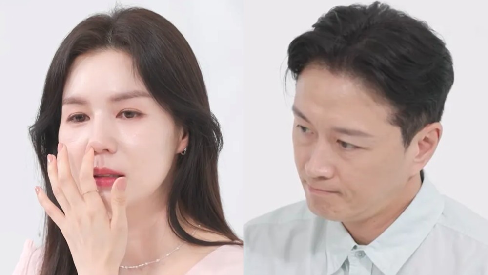 Lời tâm sự của Jin Tae Hyun đã khiến bà xã rơi lệ ngay trên sóng truyền hình. Ảnh: Naver