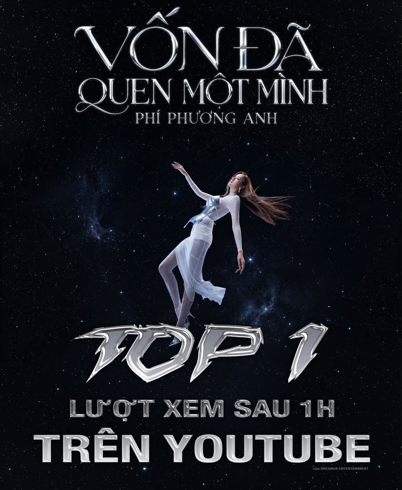 Poster thành tích như cách Sơn Tùng M-TP công bố kỷ lục sau khi phát hành Come My Way
