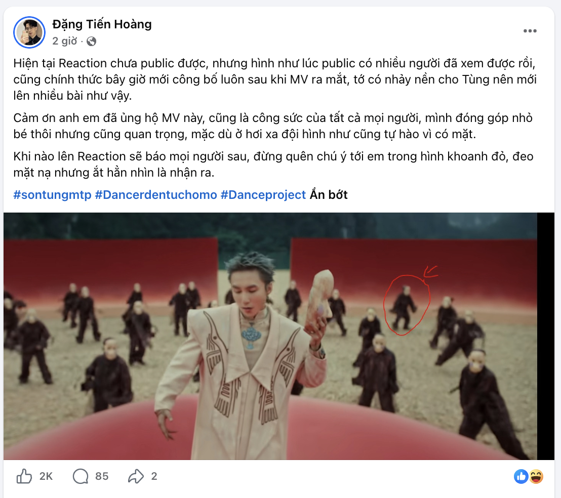 Nhưng sau đó video này được cho đã bị ẩn vì lý do bản quyền