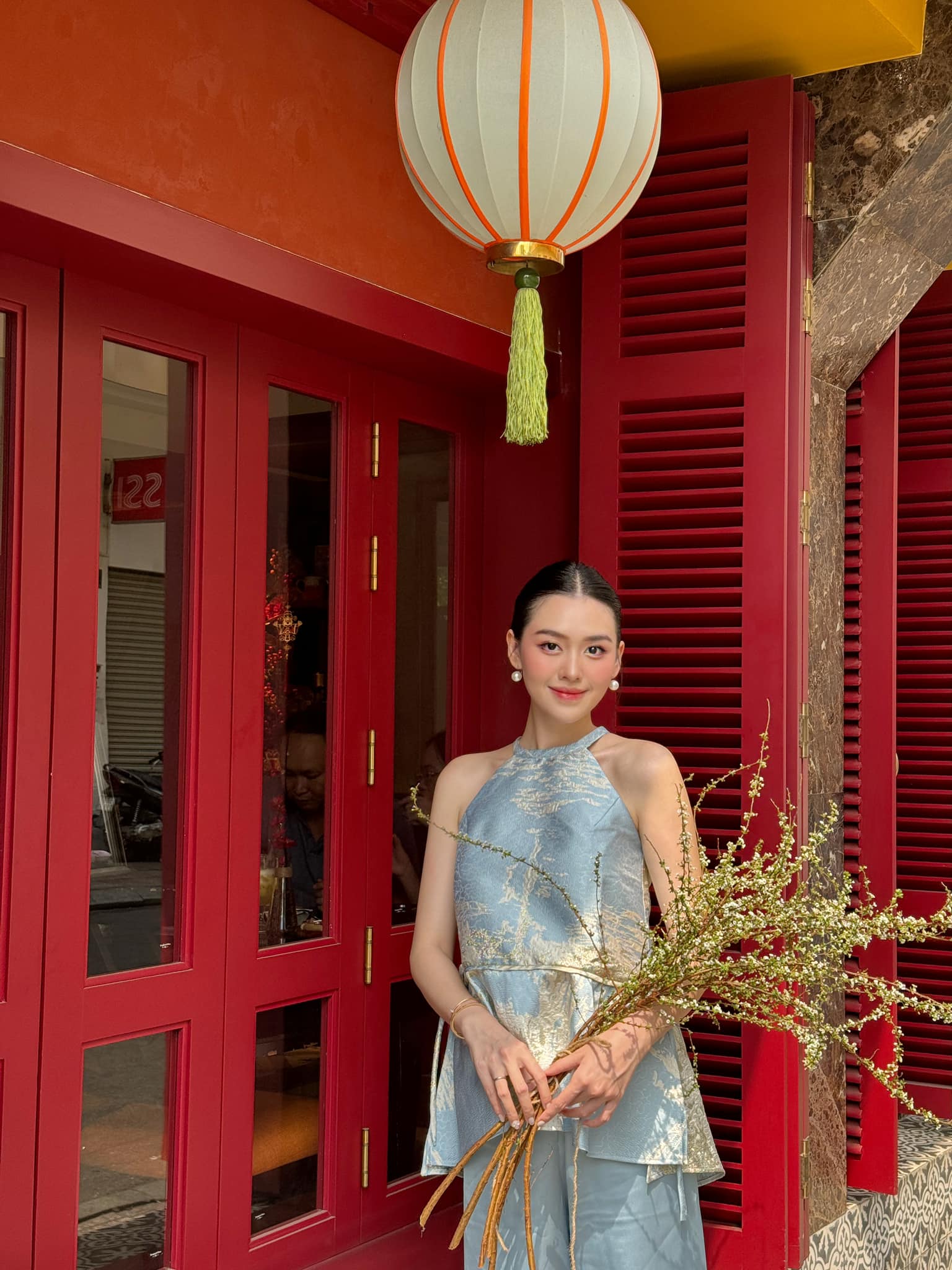 Khi còn đang trong nhiệm kỳ của Miss World, Á hậu Tường San lên xe hoa khi mới 20 tuổi. Ảnh: FBNV