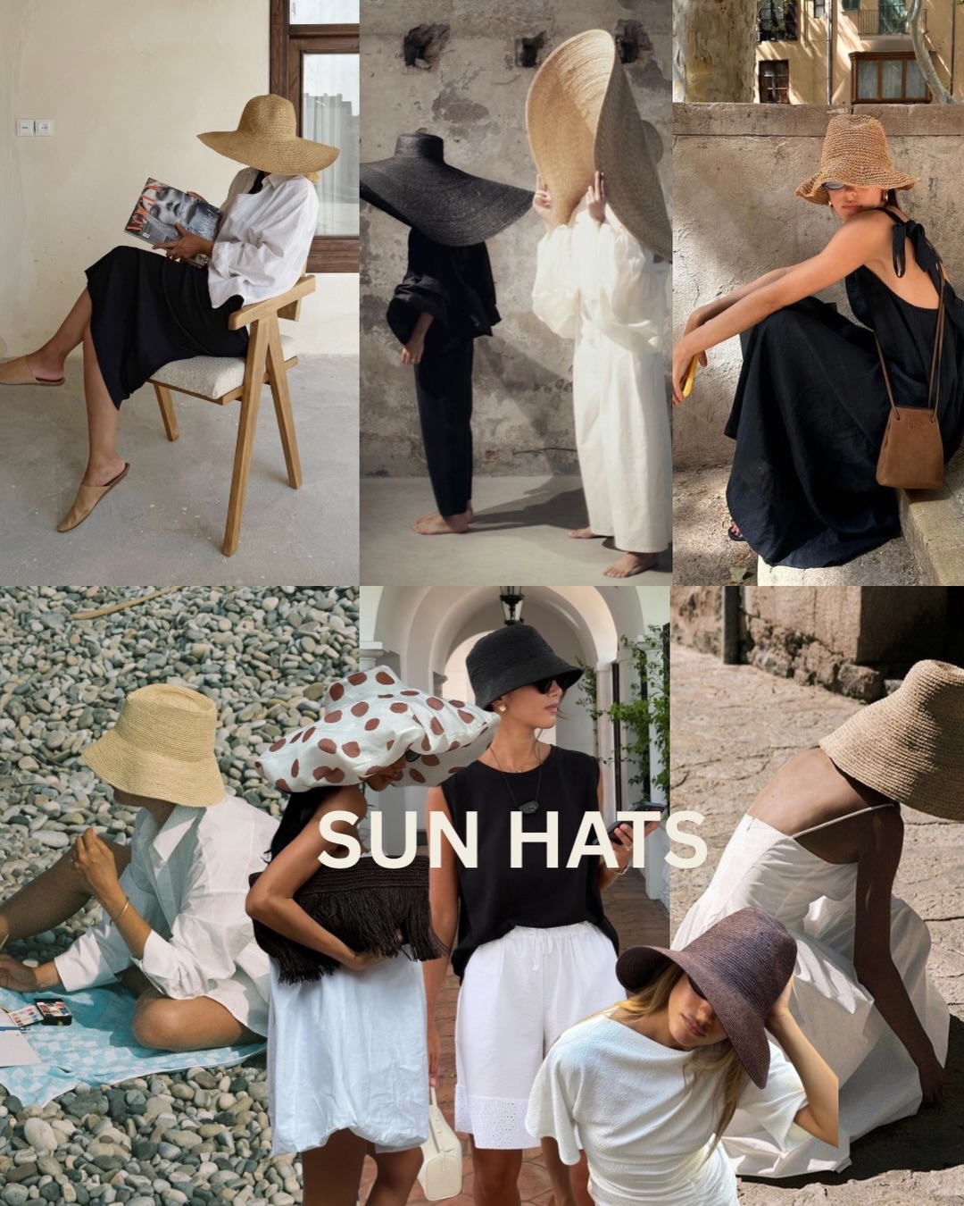 Chính sự kết hợp giữa công năng và tính thời trang đã giúp mũ chống nắng trở thành món phụ kiện đáng đầu tư hè này. (Nguồn: Instagram)