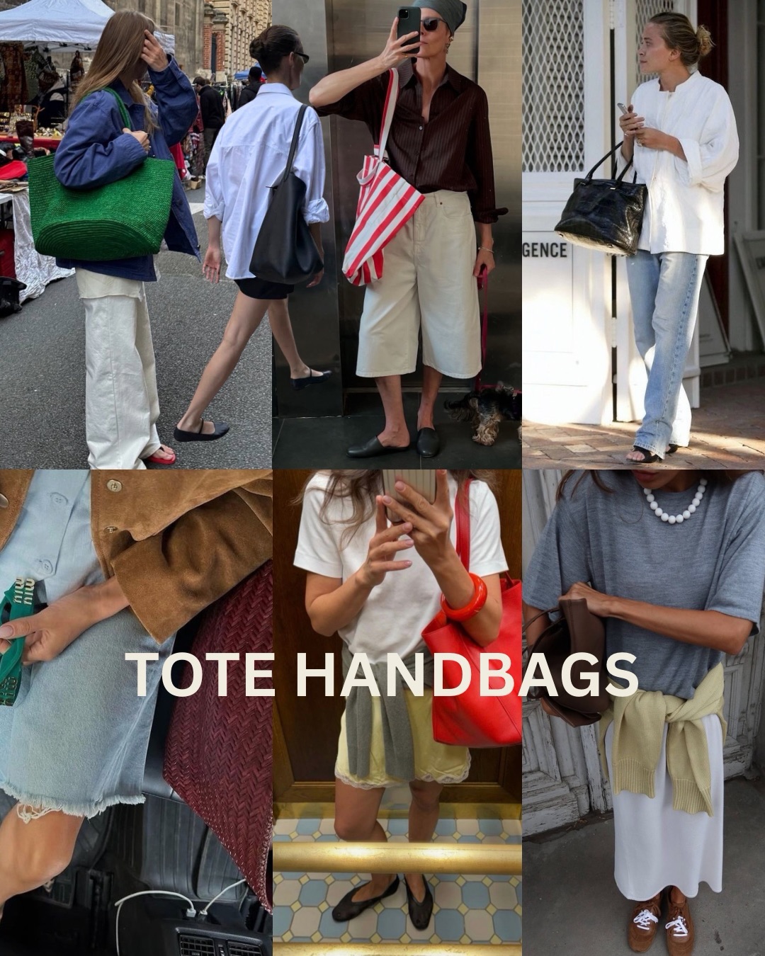 Không cần phải bàn cãi về công năng cũng như tính thời trang của những chiếc túi tote. (Nguồn: Instagram)