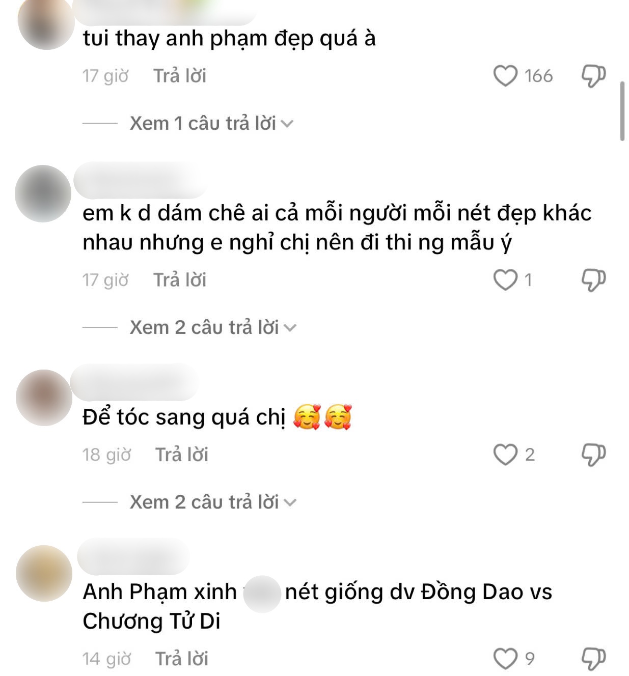 Nhiều netizen cũng dành lời khen cho bà xã diễn viên Anh Đức. (Nguồn: TikTok)