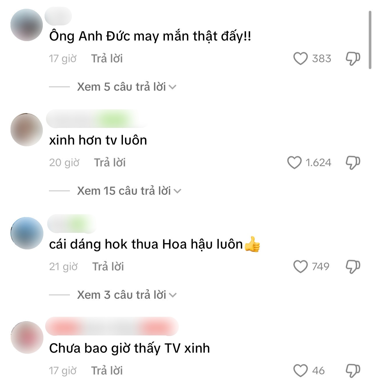 Vợ Anh Đức được khen đẹp hơn Tiểu Vy