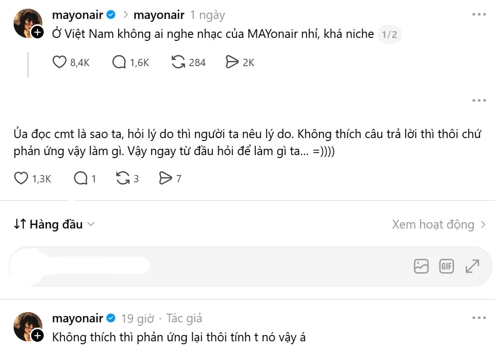 MAYonair (Mai Âm Nhạc) làm nhạc 5 năm vẫn flop vì mải