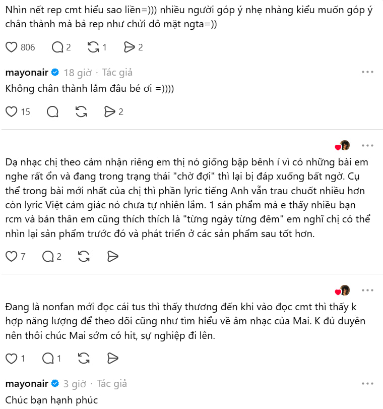MAYonair (Mai Âm Nhạc) làm nhạc 5 năm vẫn flop vì mải