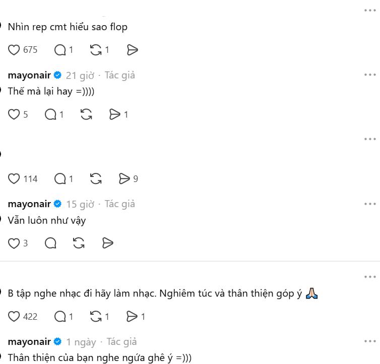 MAYonair (Mai Âm Nhạc) làm nhạc 5 năm vẫn flop vì mải