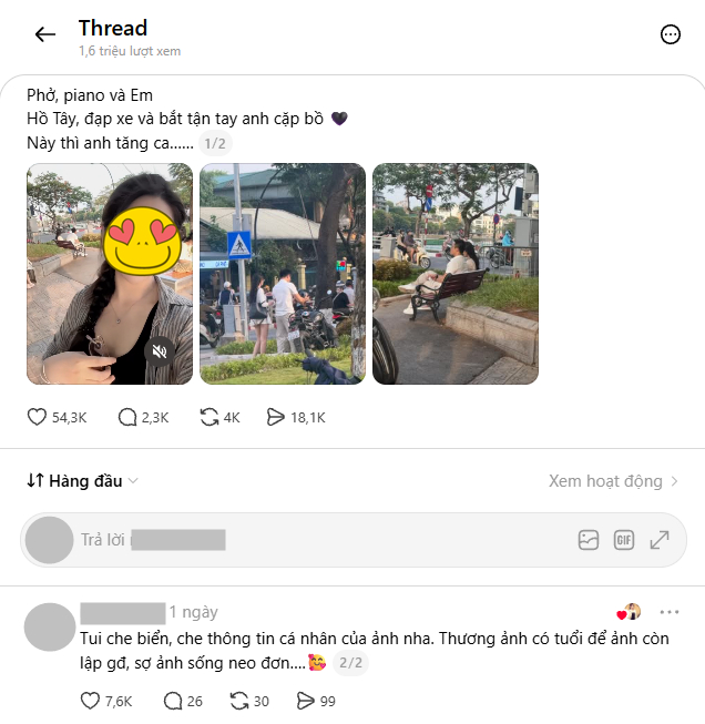 Bài đăng viral trên Threads (Ảnh chụp màn hình)