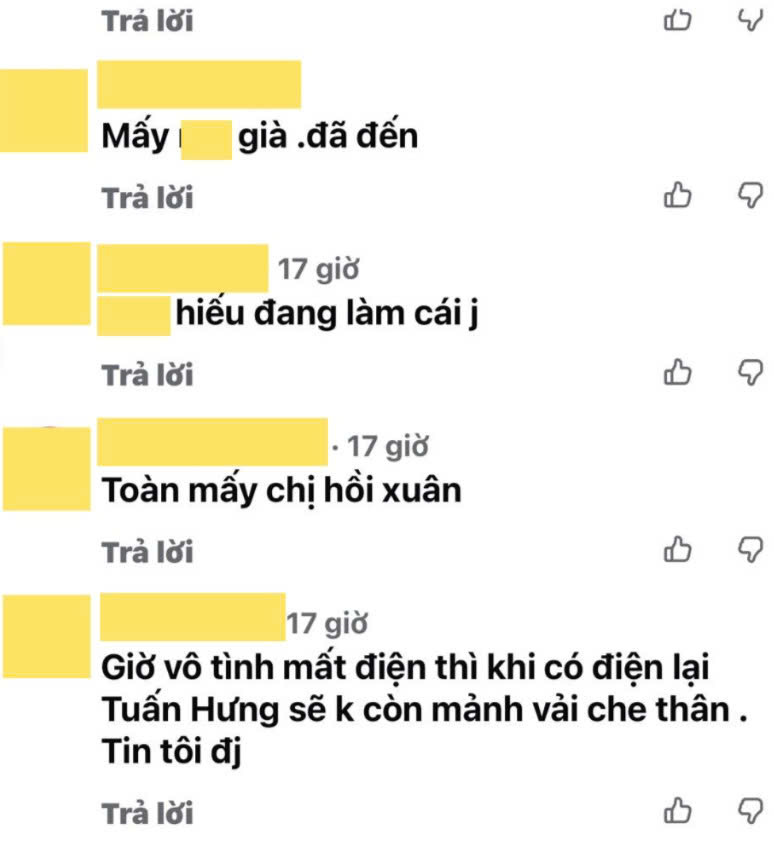 Tuấn Hưng bày tỏ sự bức xúc khi phía dưới clip đi biểu diễn liên tục có những bình luận tục tĩu, xúc phạm khán giả của anh. Ảnh: FBNV