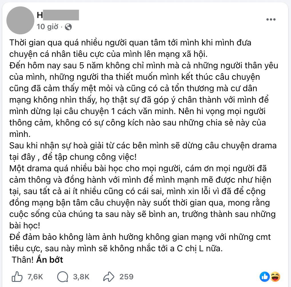 Vụ file ghi âm gây xôn xao: TikToker nổi tiếng lên tiếng xin lỗi vì tiết lộ đời tư người khác