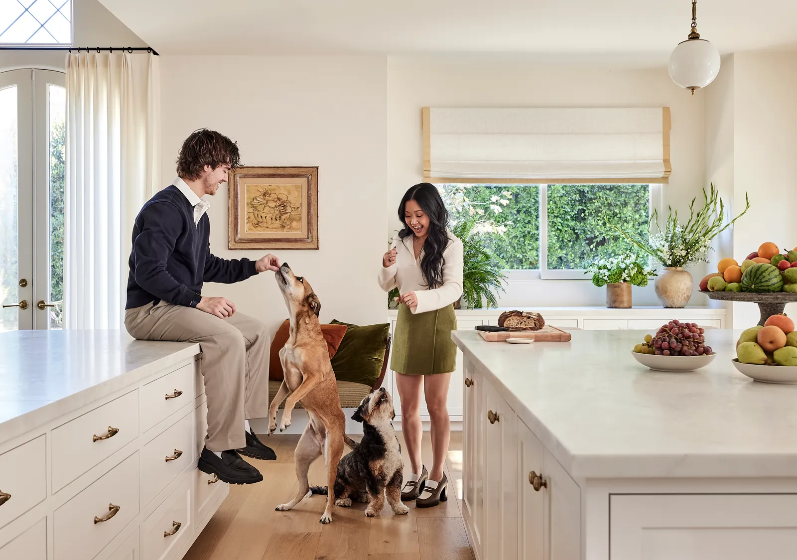 Khu vực bếp nấu vừa tiện nghi vừa thơ mộng