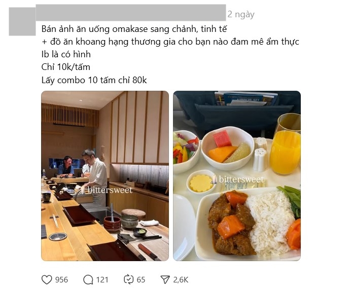 Dịch vụ này thu hút lượng tương tác cao. Ảnh chụp màn hình.