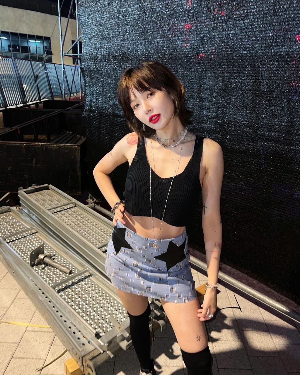 HyunA siết cân bằng 1 miếng kimbap mỗi ngày. (Ảnh: Instagram)