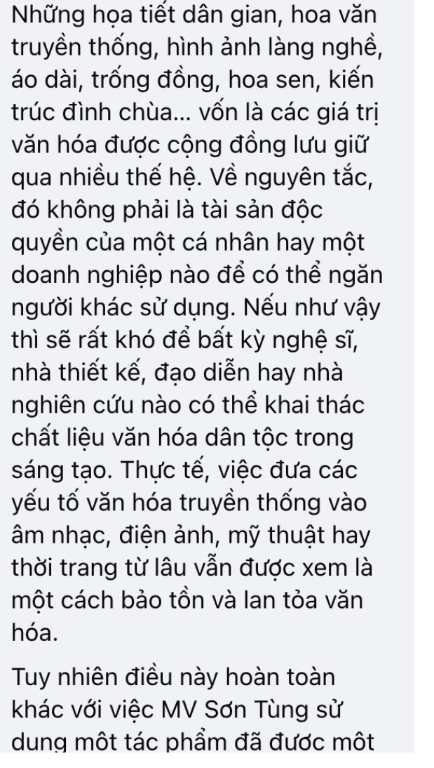 Fanpage Báo Điện tử VTV hỏi hộ netizen: Tàn Chỉ xin phép các làng nghề thủ công chưa mà đưa họa tiết văn hóa vào rồi đòi đánh bản quyền?