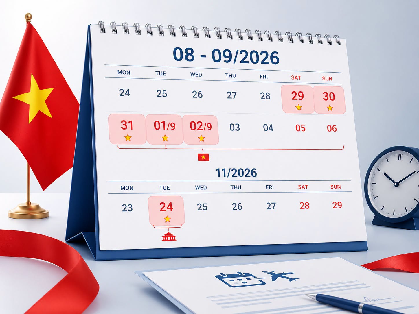 Chính thức: Quốc khánh năm nay, người lao động được nghỉ lễ 5 ngày 