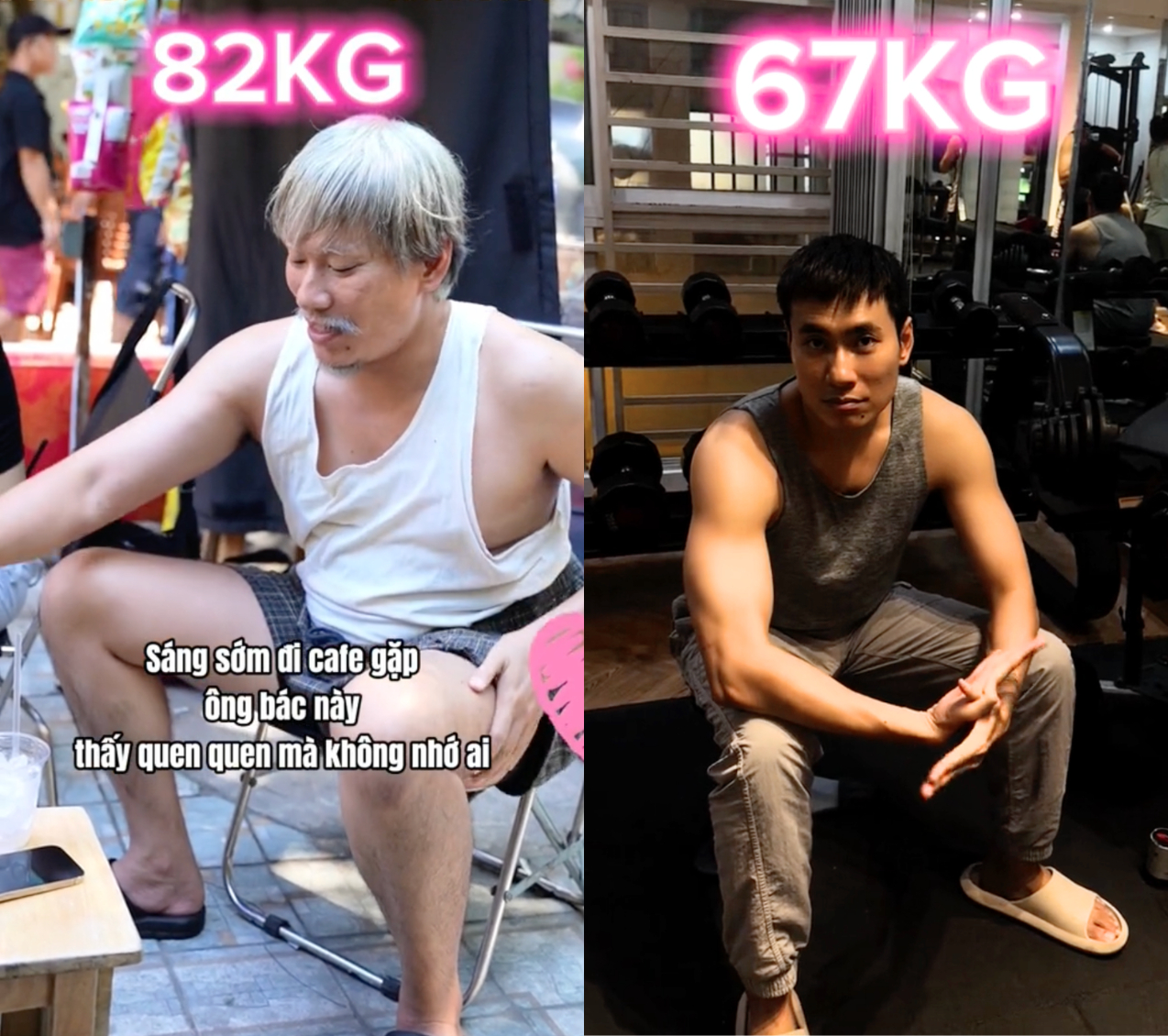 Khó tin cách biệt này chỉ mất 2 tháng để nam diễn viên lấy lại ngoại hình điển trai.
