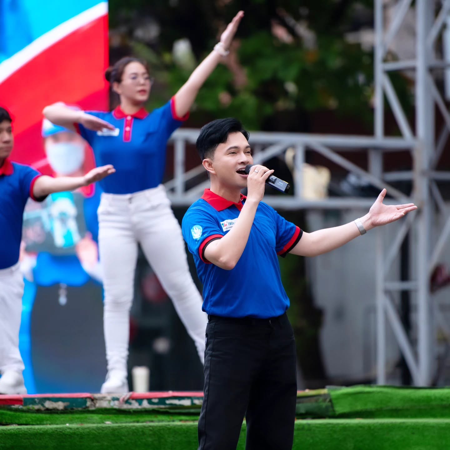 Hình ảnh gần nhất của Nam Cường được ghi nhận tại một sự kiện diễn ra ở TP.HCM vào ngày 31/5
