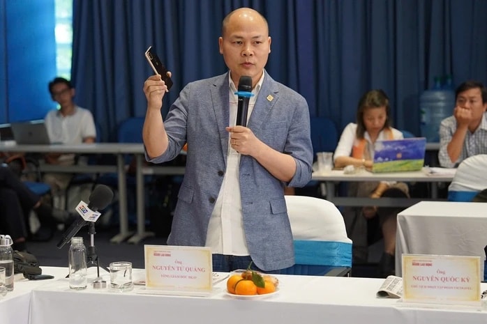 Ông Nguyễn Tử Quảng tại Diễn đàn Kinh tế Việt Nam 2025