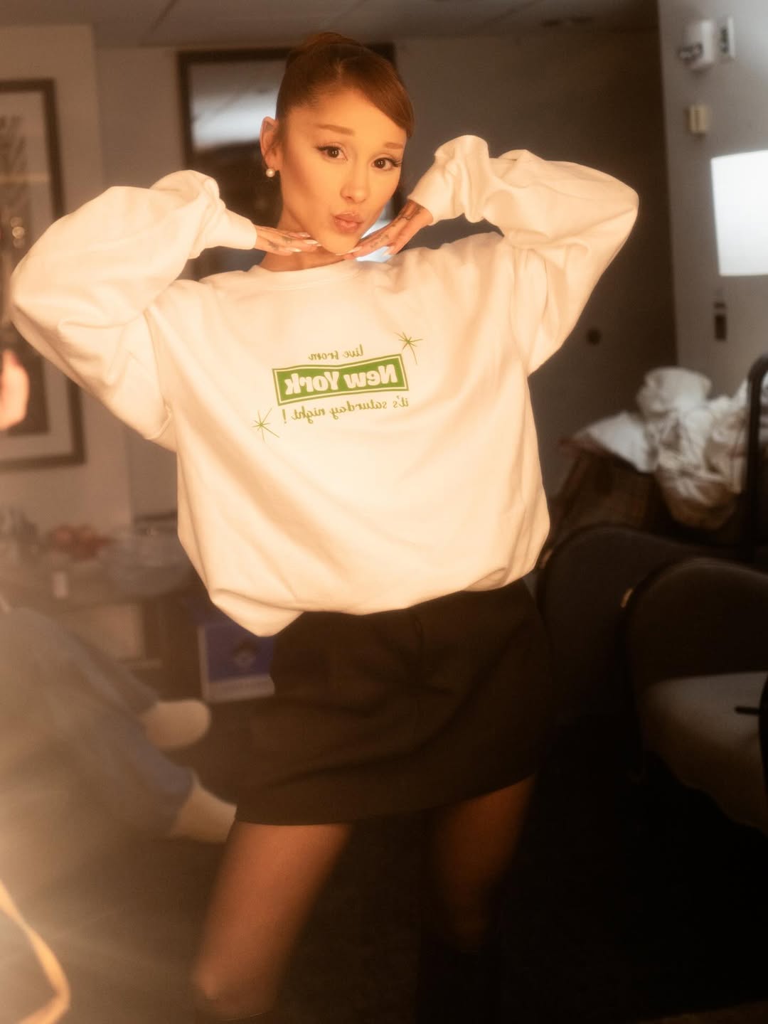 Ariana Grande cho rằng dáng vẻ hiện tại của cô mới là khỏe mạnh nhất. (Nguồn: Instagram)