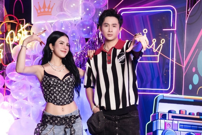 Sau khi hoàn tất thủ tục ly hôn, Diệp Lâm Anh được cho là đang tìm hiểu người mẫu trẻ Phạm Kiên. Trong khi đó, doanh nhân Đức Phạm cũng đã công khai chuyện tình cảm mới bên Á hậu Vũ Thúy Quỳnh. Ảnh: FBNV