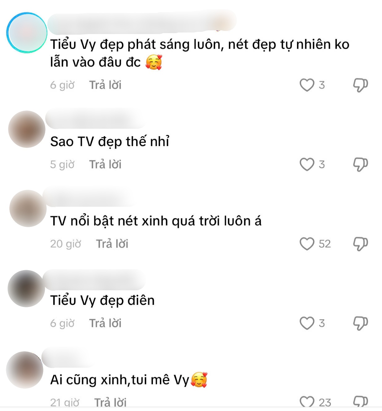 Visual của Tiểu Vy nhận về nhiều lời khen nhờ gương mặt hài hòa, thần thái thanh lịch và làn da trắng phát sáng. (Nguồn: TikTok)