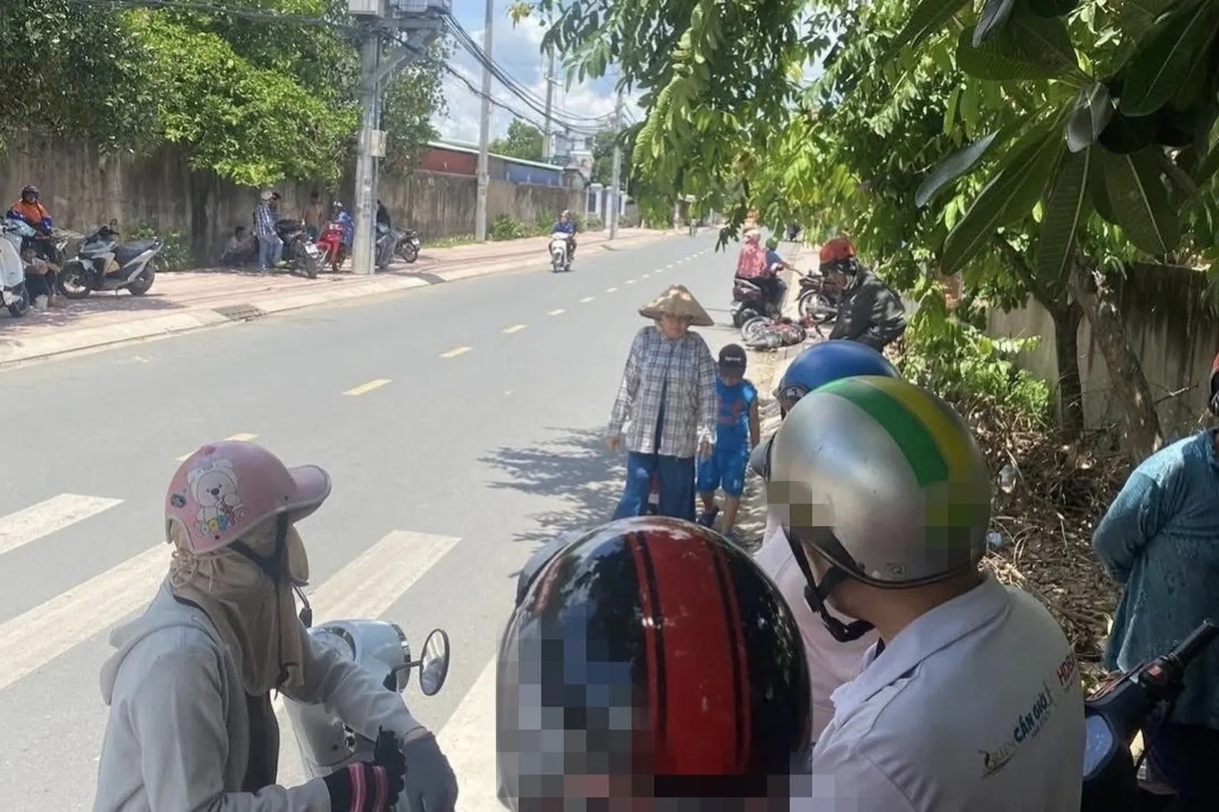 Hiện trường nơi xảy ra sự việc