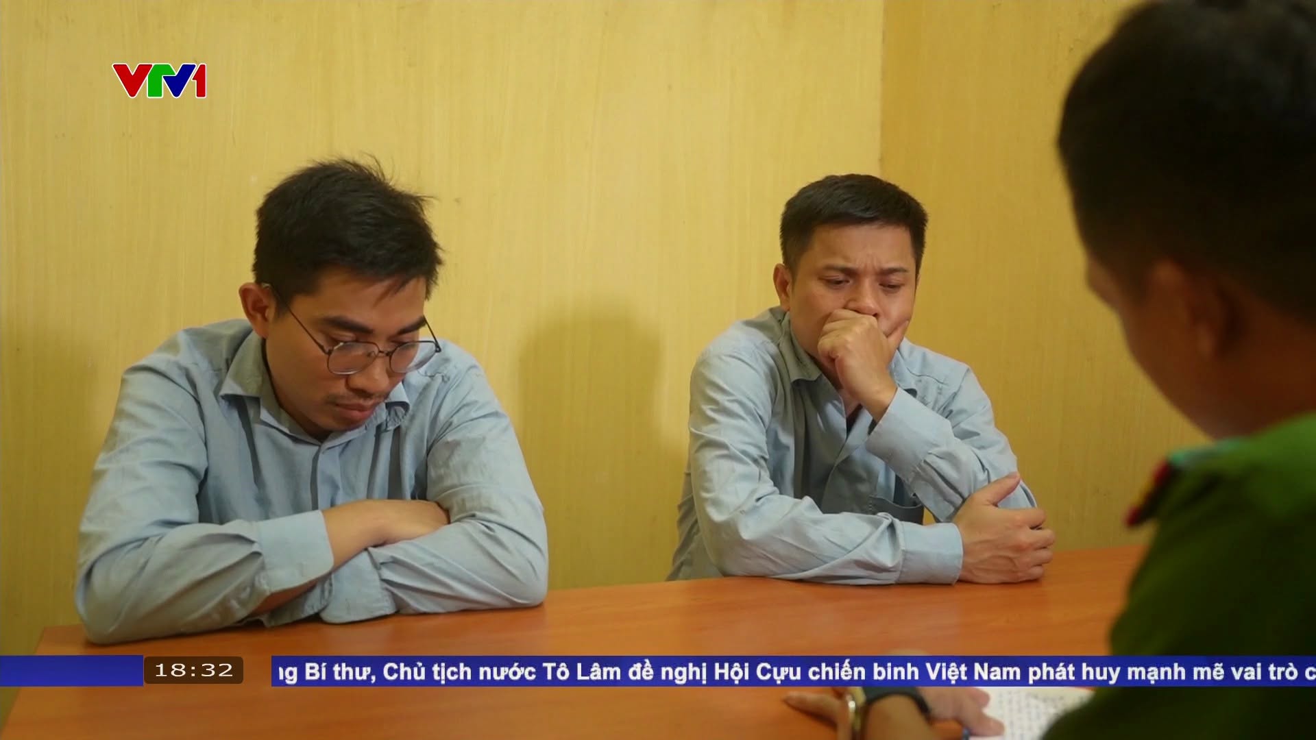 Ảnh cắt từ clip VTV