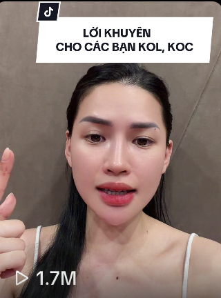 Võ Hà Linh bất ngờ đăng tải đoạn clip gửi đến các KOL, KOC