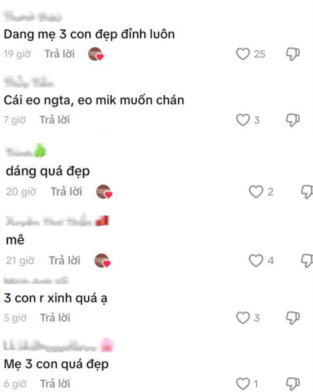 Netizen dành nhiều lời khen cho nhan sắc của mẹ 3 con.