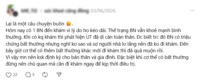 Ngày càng nhiều những chia sẻ như thế này trên mạng xã hội như một lời cảnh tỉnh. Ảnh: Threads