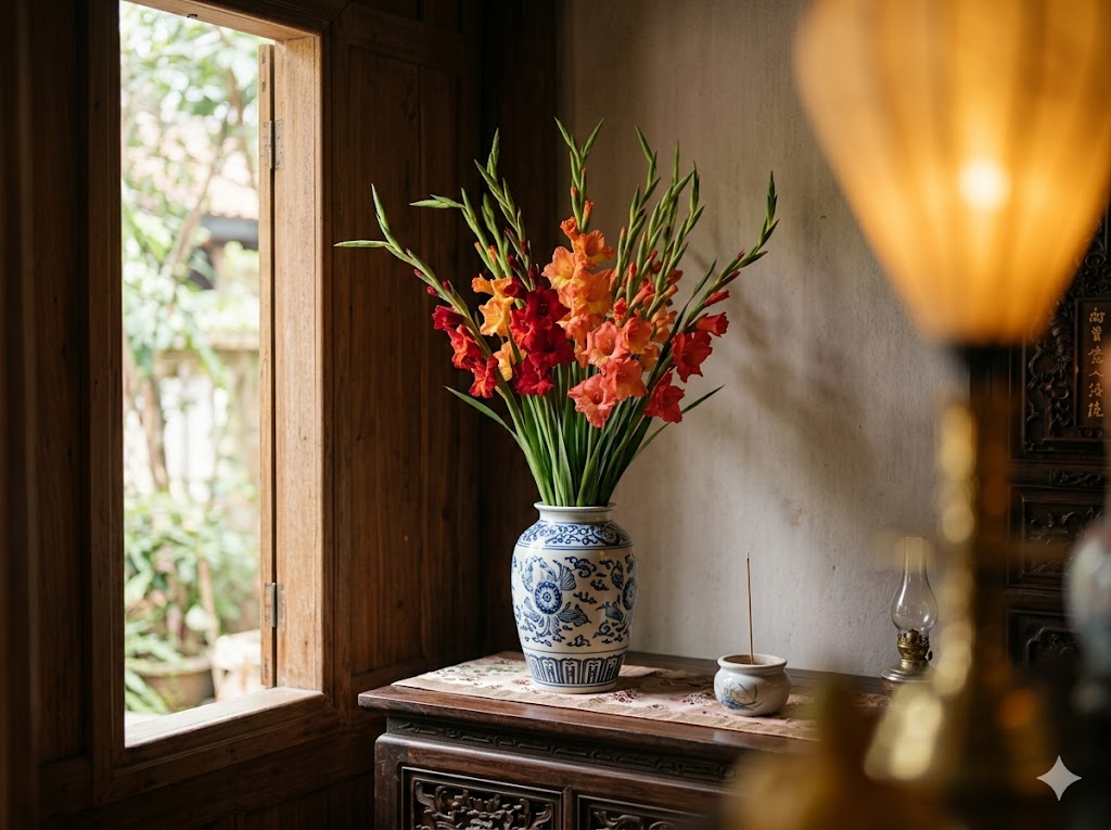 4 loại hoa nên đặt trong phòng thờ
