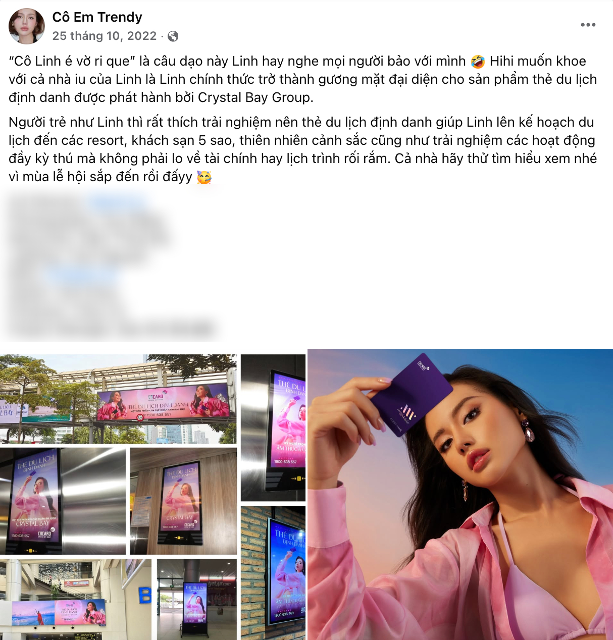 Bài đăng từ năm 2022 của Cô Em Trendy đang bị cộng đồng mạng