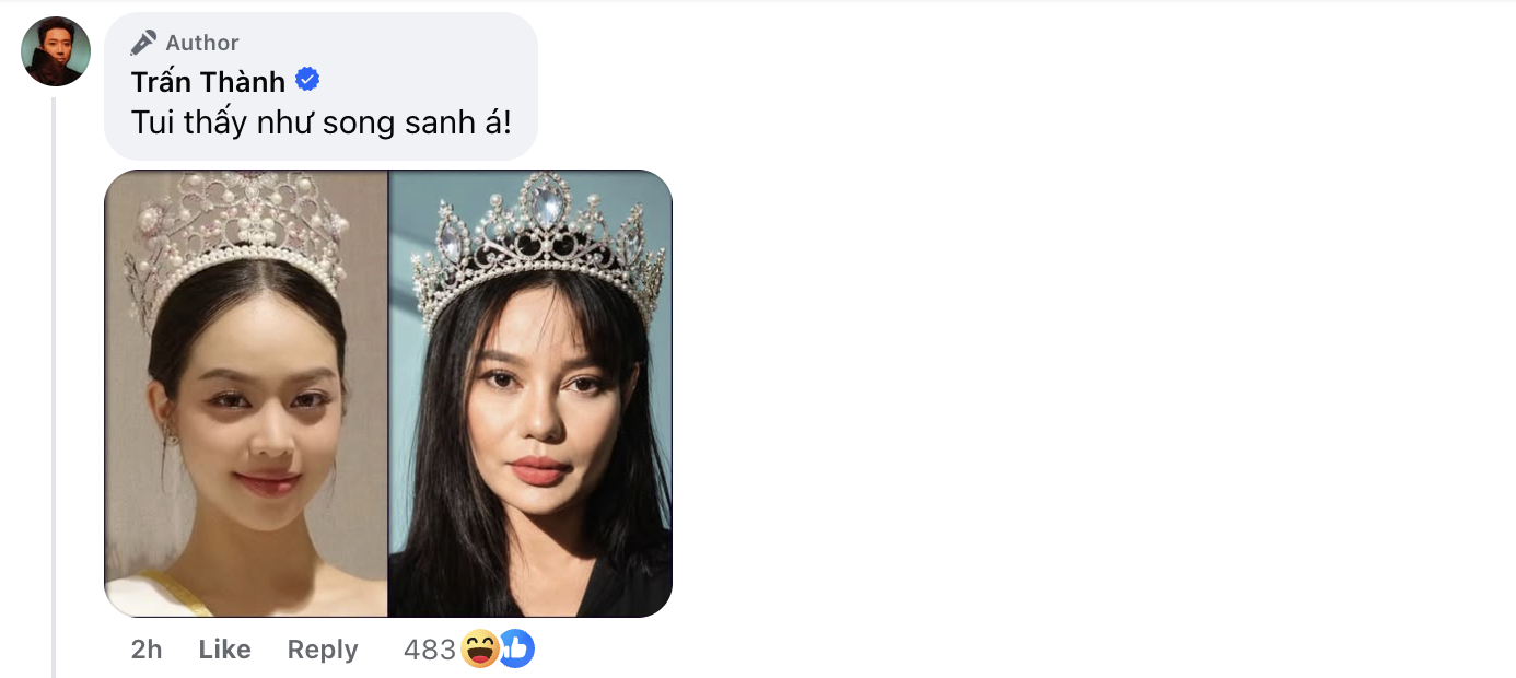 Thanh Thuỷ và Dương Lâm như song sinh qua đôi mắt của Trấn Thành.