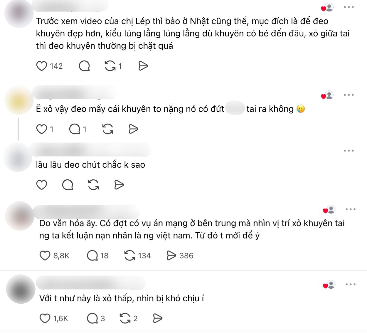 Nhiều ý kiến liên quan đến vấn đề này. (Nguồn: Threads)