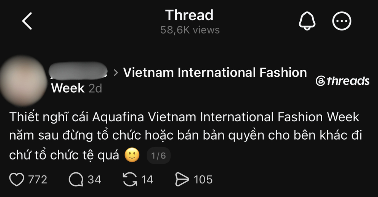 Mỗi năm 1 lần, Tuần lễ thời trang Việt Nam khiến dân tình chán ngán, tìm đỏ mắt chỉ thấy chê nhiều hơn khen