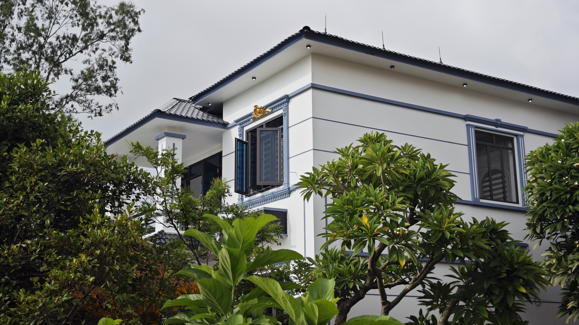 Ngôi nhà nơi xảy ra án mạng (Ảnh: Như Hoàn)