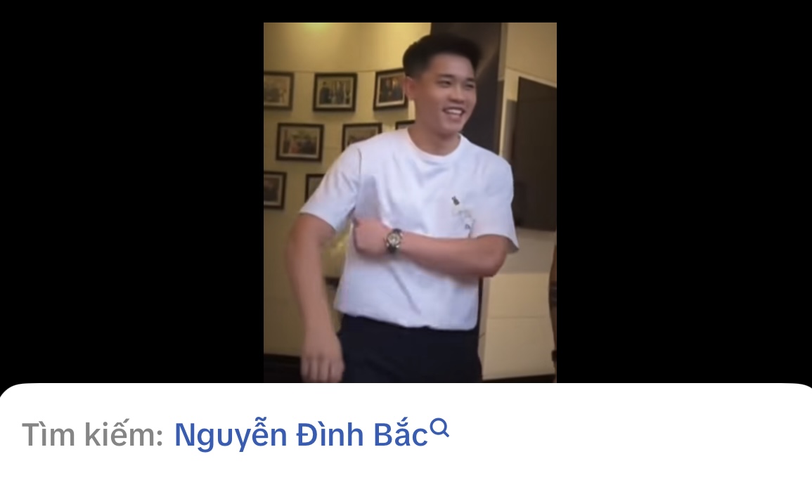 Nam cầu thủ cũng lên hot search, được dân tình tìm kiếm liên tục sau đám cưới