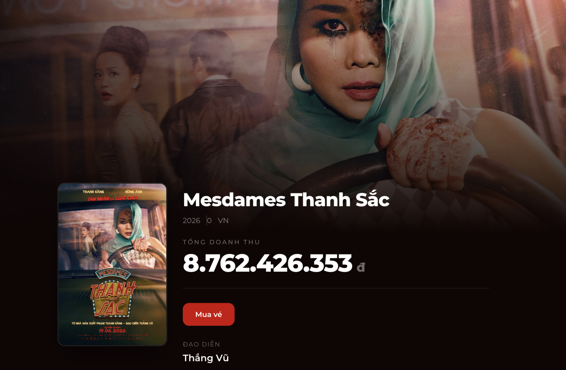 Thanh Hằng thất thế