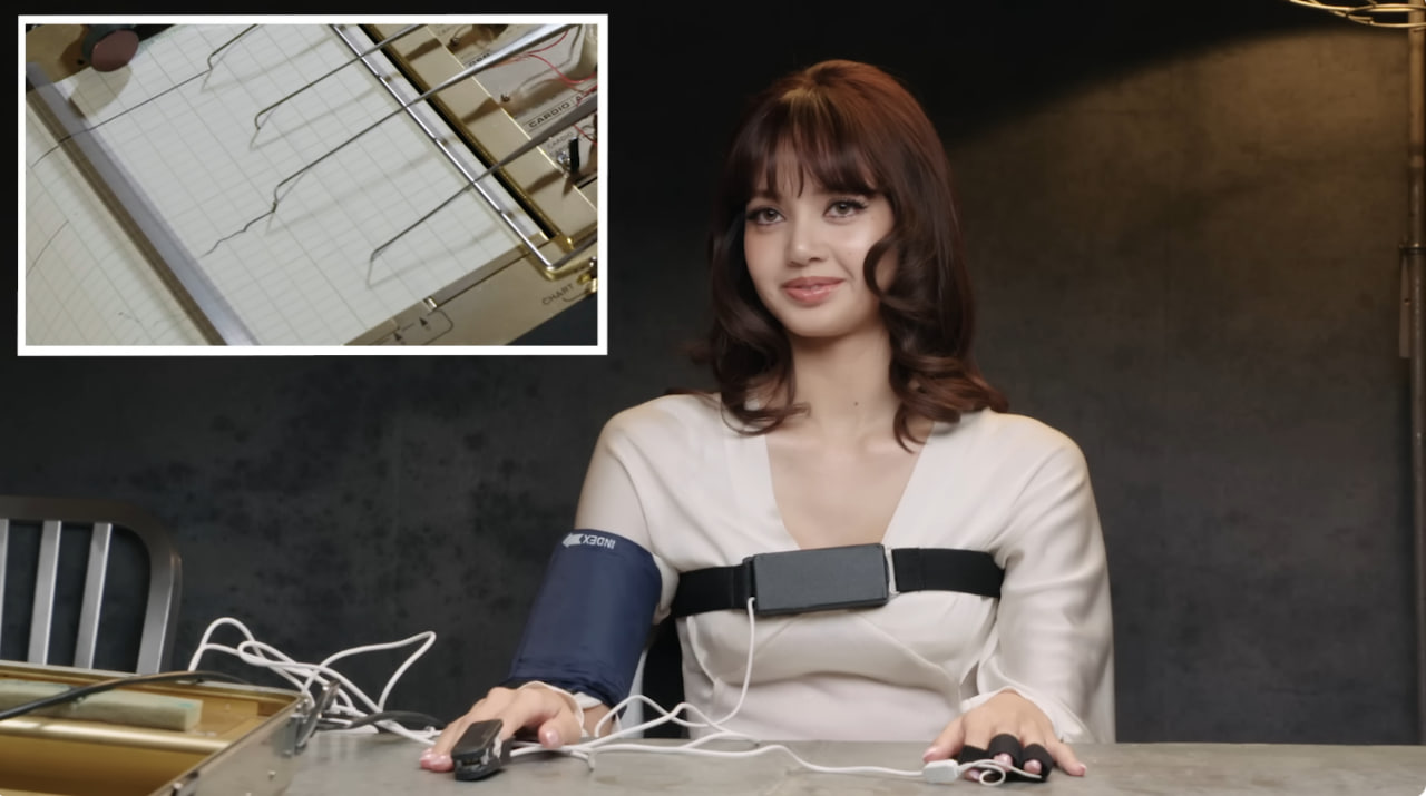 Lisa xuất hiện trong một chương trình truyền hình và trả lời các câu hỏi trong lúc được gắn với thiết bị kiểm tra nói dối