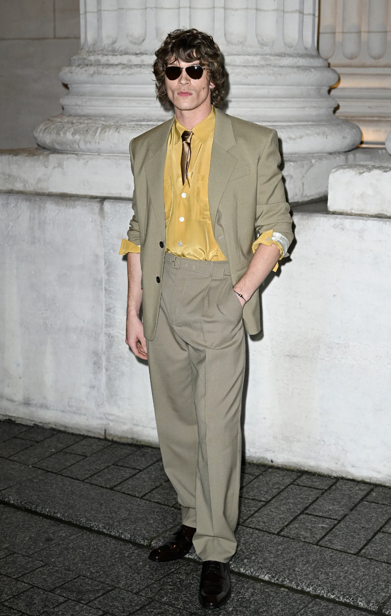 Connor tại show Paris Fashion Week đầu năm nay.