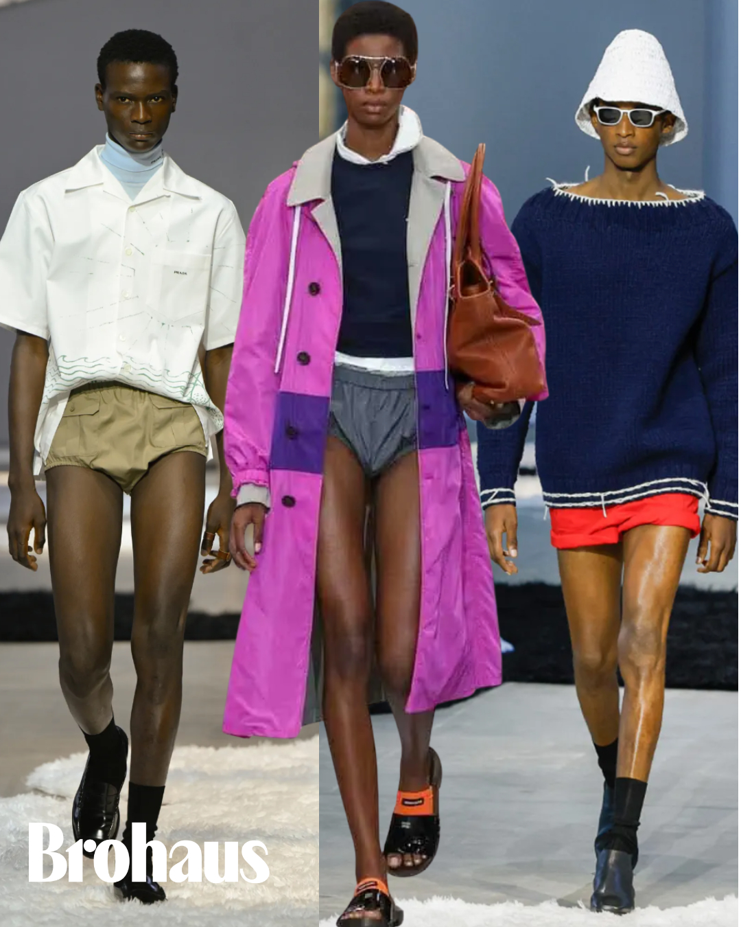 Prada và Miu Miu cũng đã đưa ra những thiết kế có phần mềm mại, giàu tính cảm xúc trong những BST mùa mốt 2025-2026.