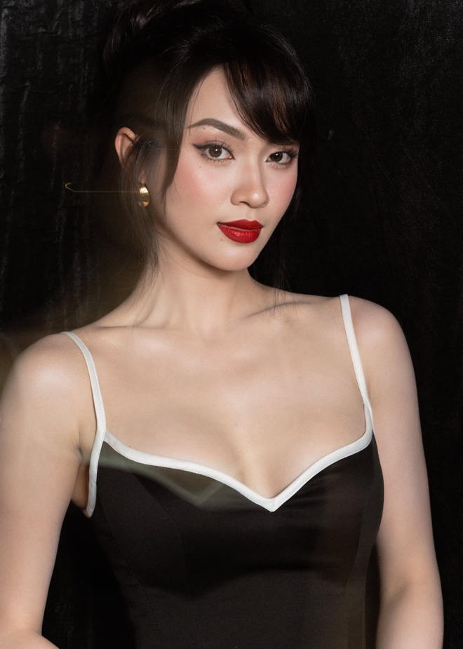   Người đẹp cho biết sẽ rút kinh nghiệm sau vụ việc phát ngôn liên quan tới kẹo Kera. Ảnh: FBNV  